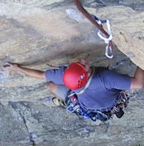 Jason on the crux of Madame G