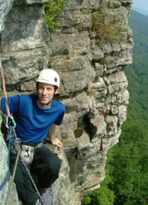 Doug on Southern Pillar